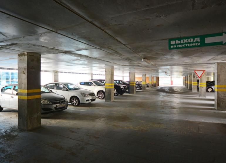 Рига Лэнд, фаза 1: Вид паркинга